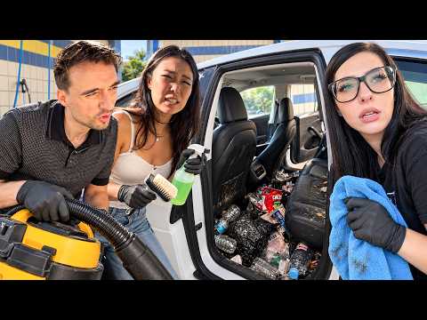 I Cleaned the DIRTIEST Car I've Ever Seen!